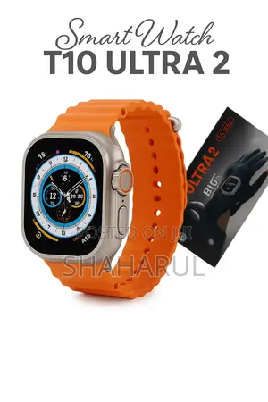 T10 Mini Smart Watch Bluetooth Touch, Wireless Charging Stylish