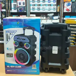 Photo - Micrologic Ml-804-LXJBK Potable Wireless Trolley Speaker