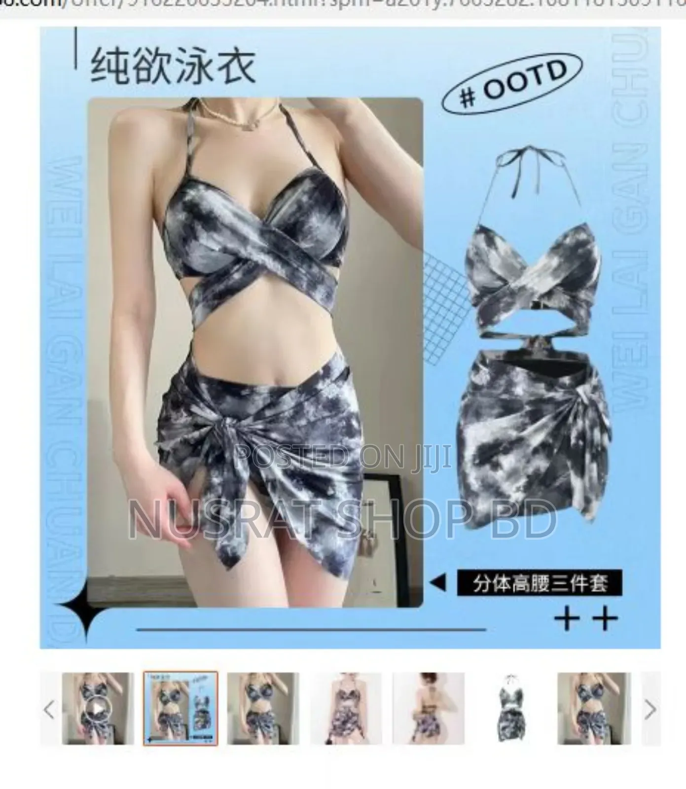 Womens 2025 Sweet Spicy Desire Style Bikini for Hot Spring Swimsuit