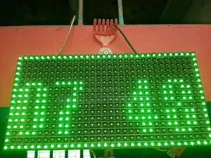 P10 Led Display Board Clock – Digital Led Scrolling Message Clock.