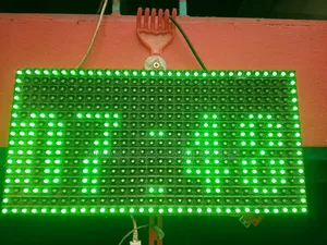 P10 Led Display Board Clock – Digital Led Scrolling Message Clock.