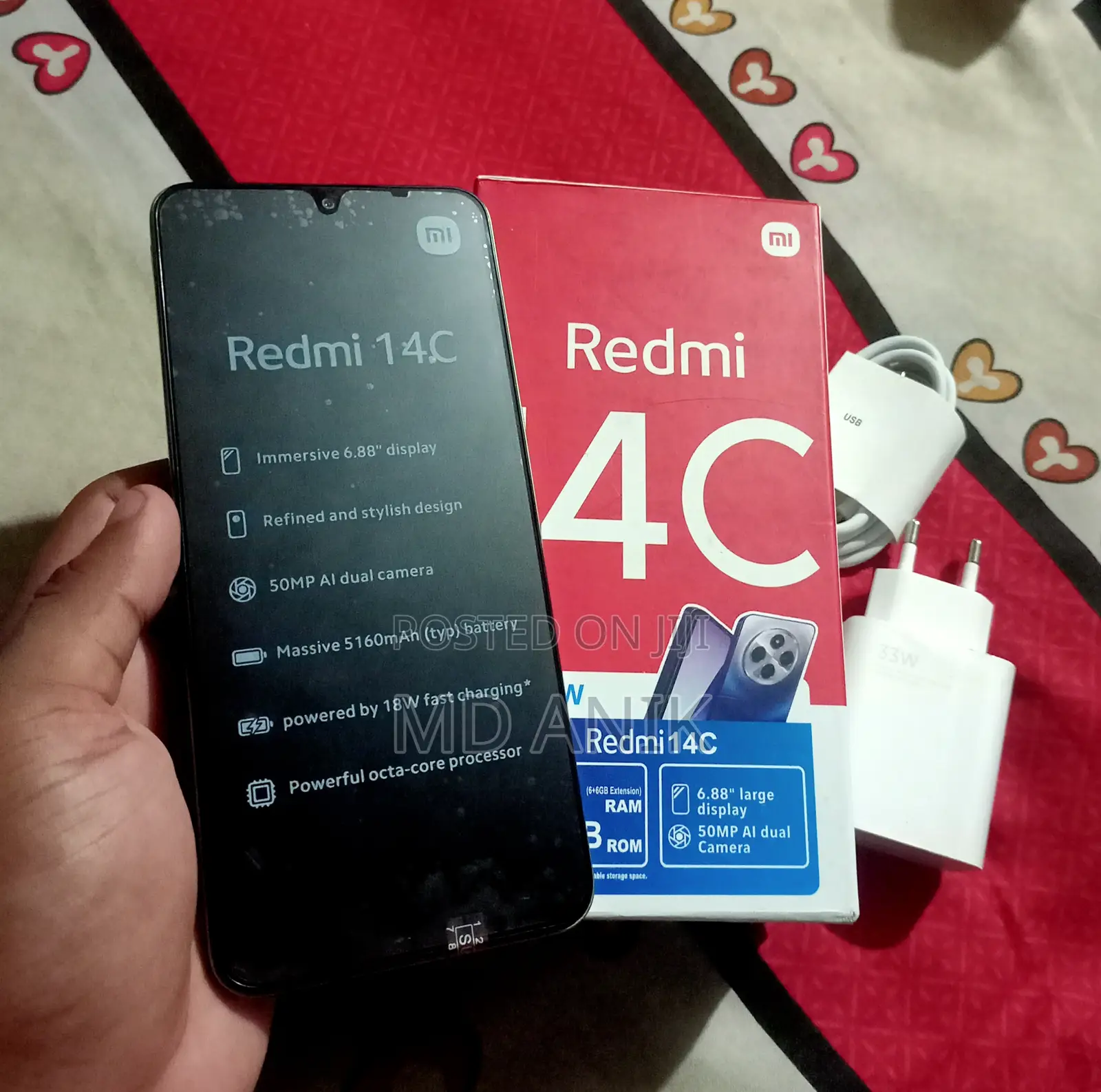 New Xiaomi Redmi 14C 256 GB Green