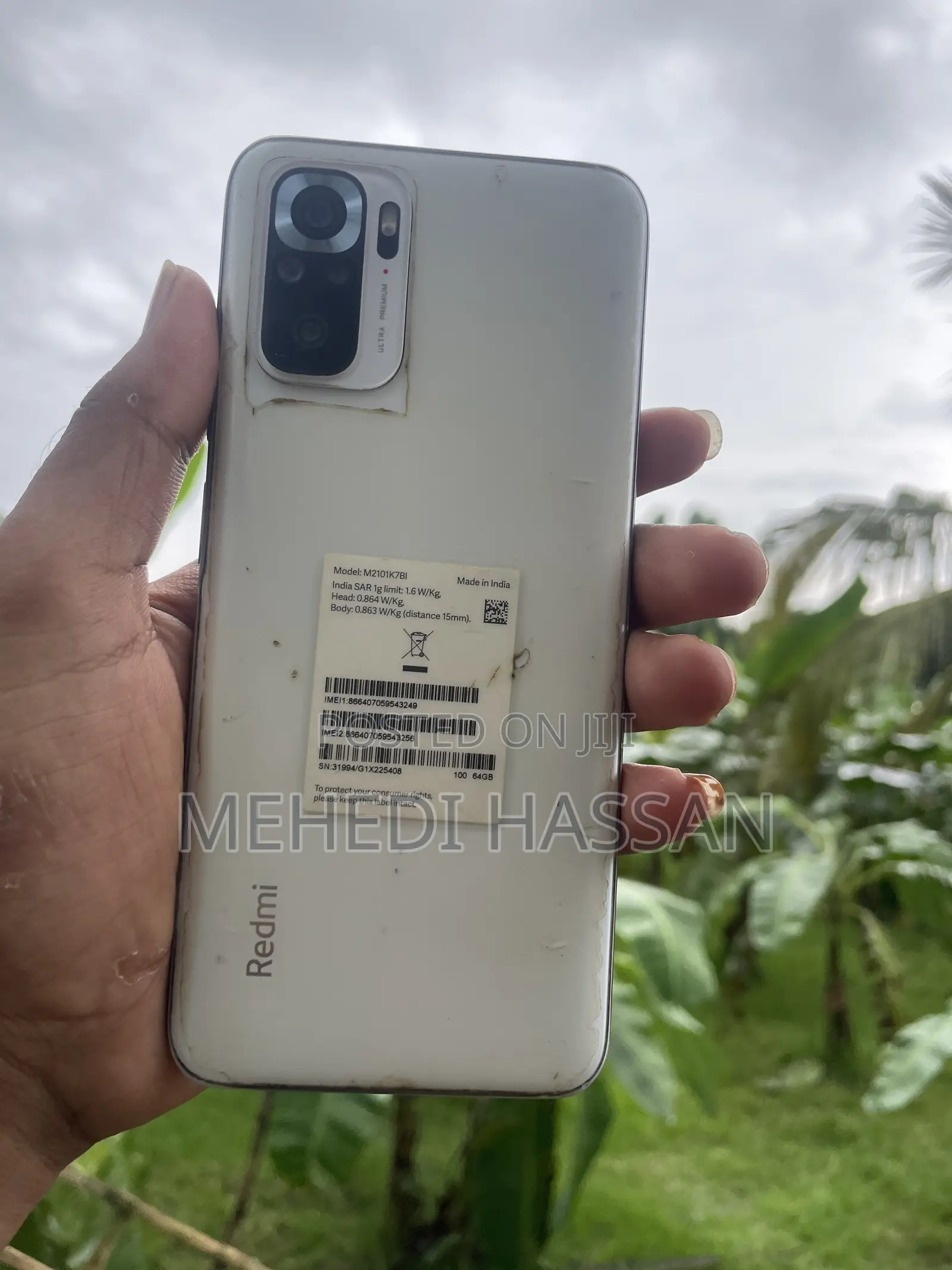 Xiaomi Redmi Note 10S 64 GB White