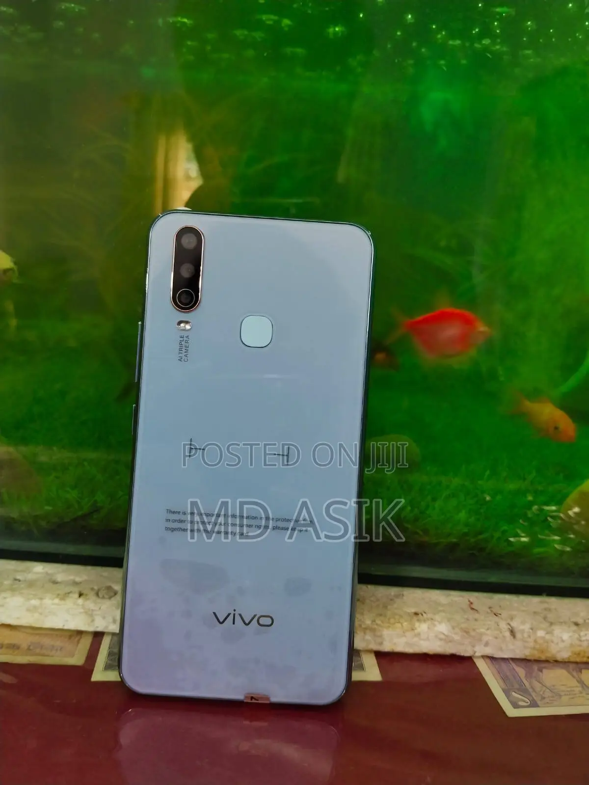 Vivo Y17 256 GB Blue