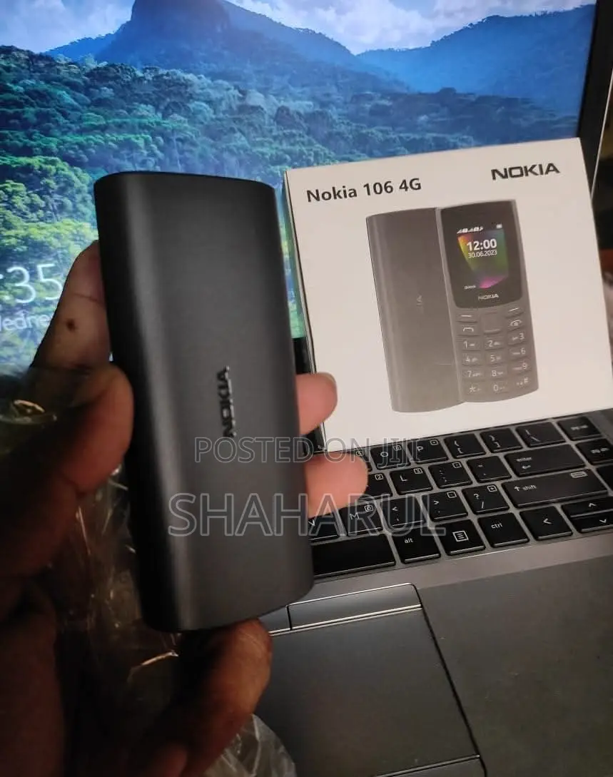 New Nokia 106 Black