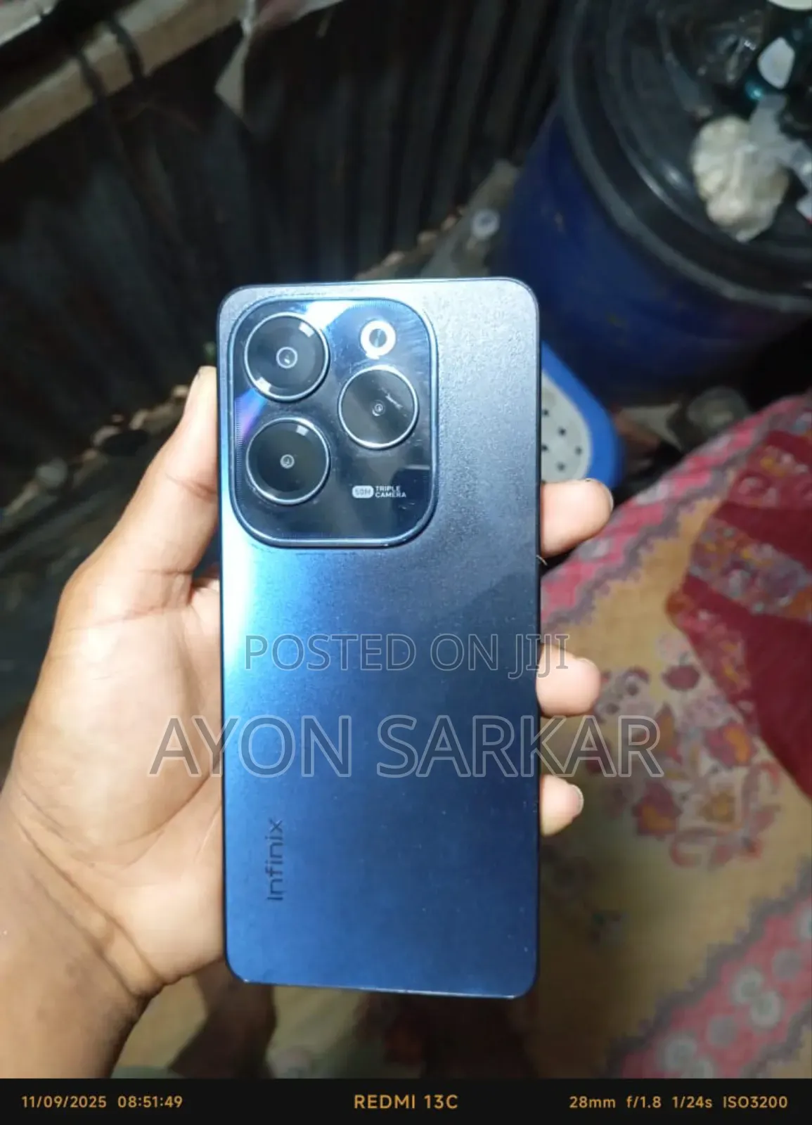 Infinix Hot 40 128 GB Black