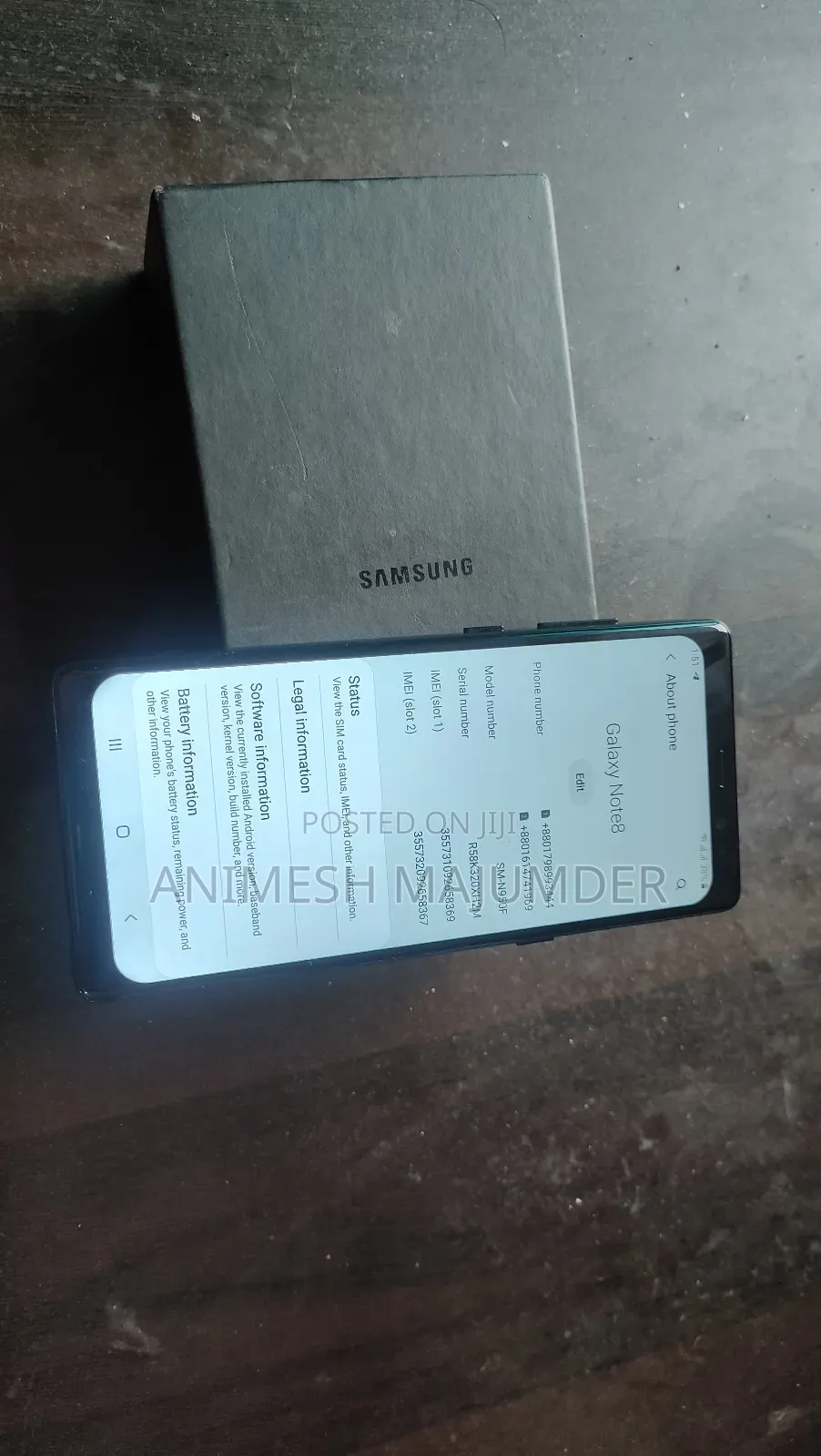 Samsung Galaxy Note 8 128 GB Black