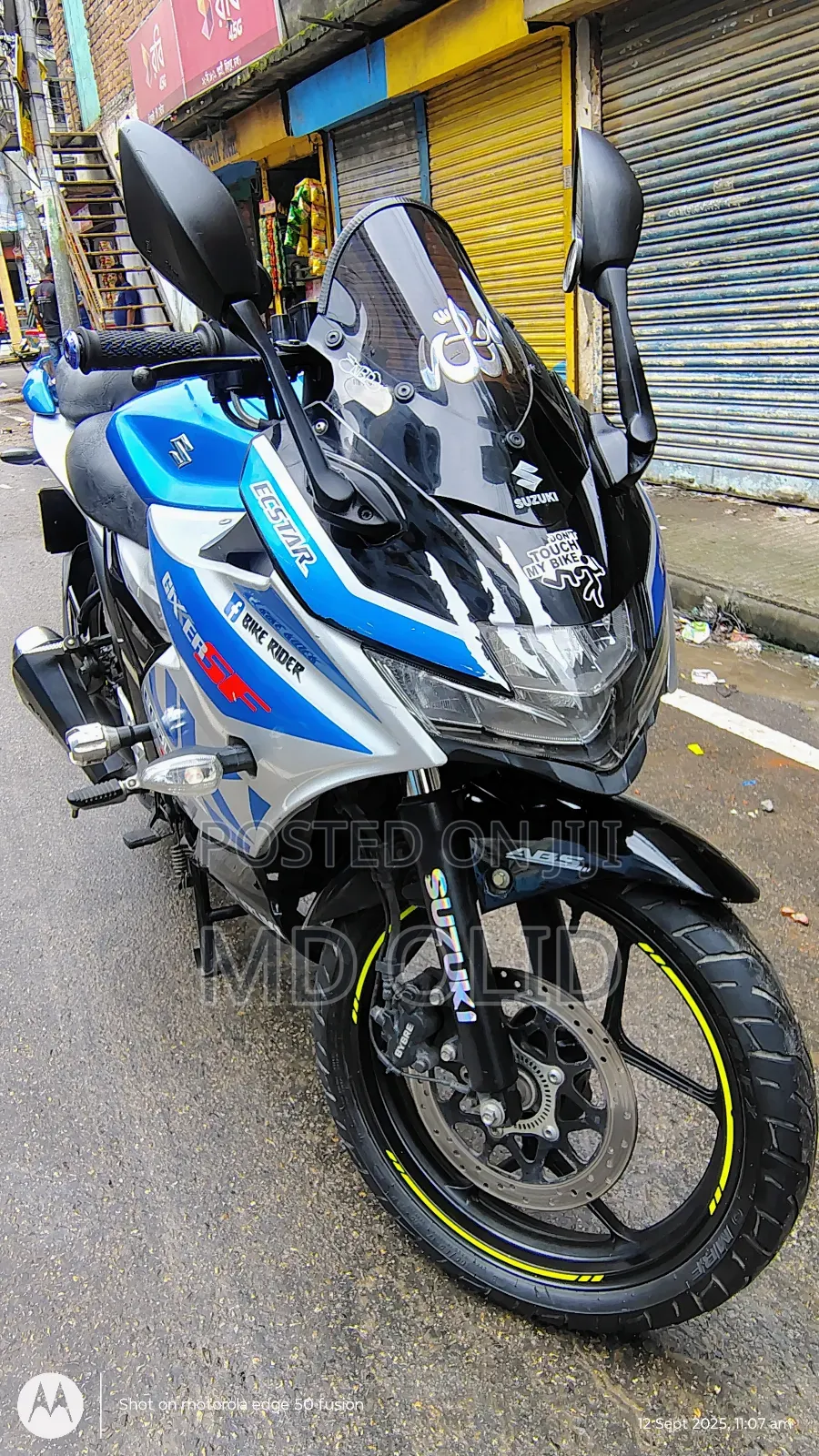 New Suzuki Bike 2023 Blue