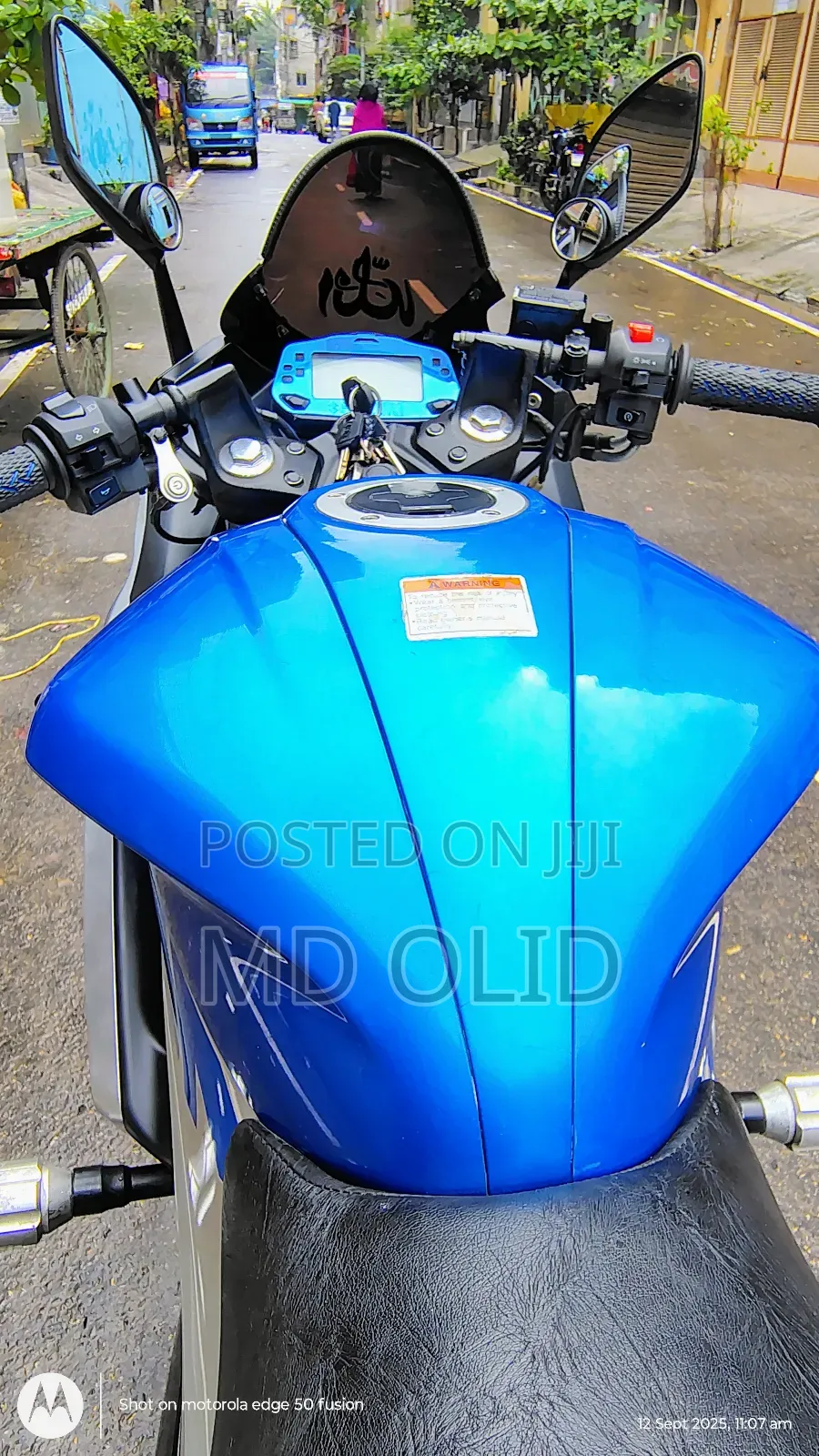 New Suzuki Bike 2023 Blue