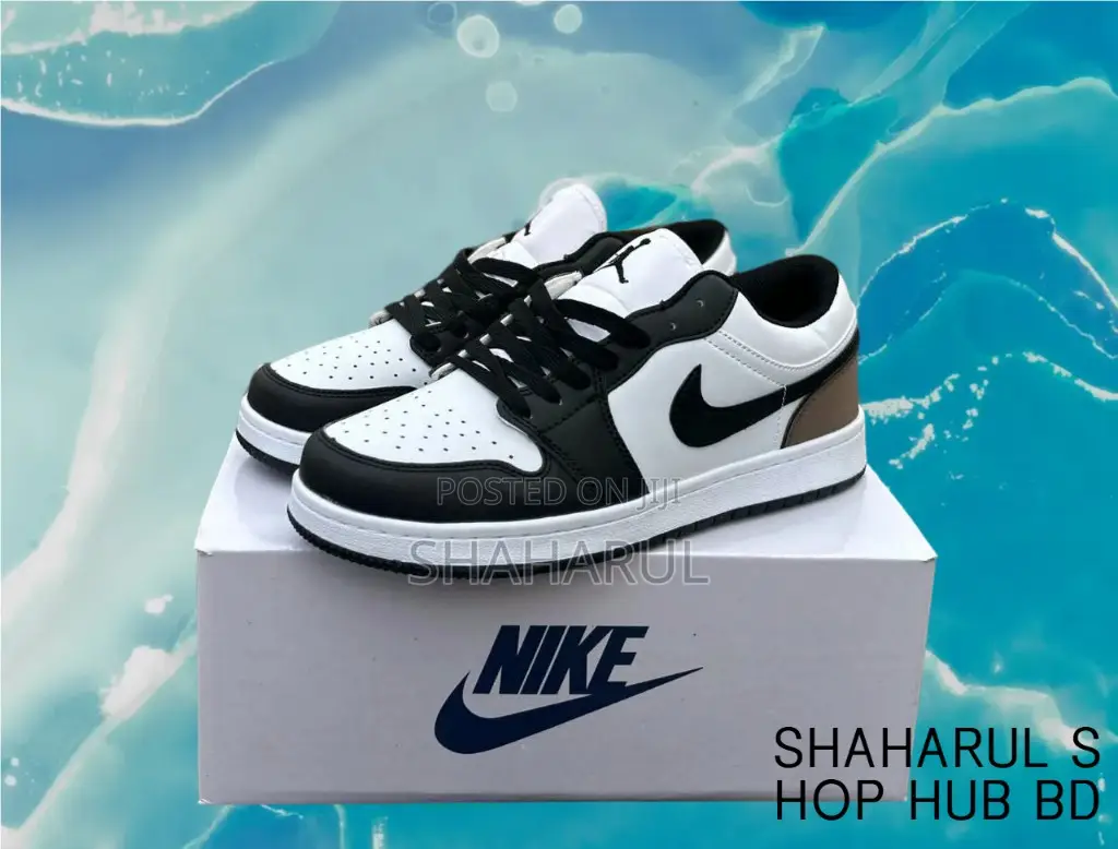 Sneakers for Men Aj-1 Low Mocha Original Stylish