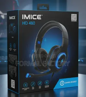 Photo - Imice Hd 480 Argb Premium Headphoneshone-gaming (3.5mm + Usb Jack)