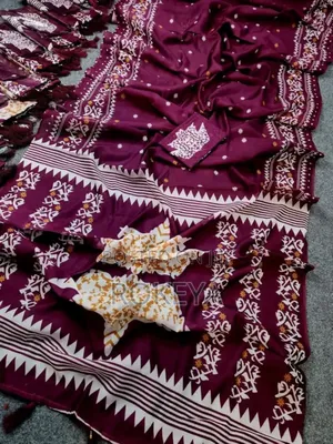 Sari for Puja