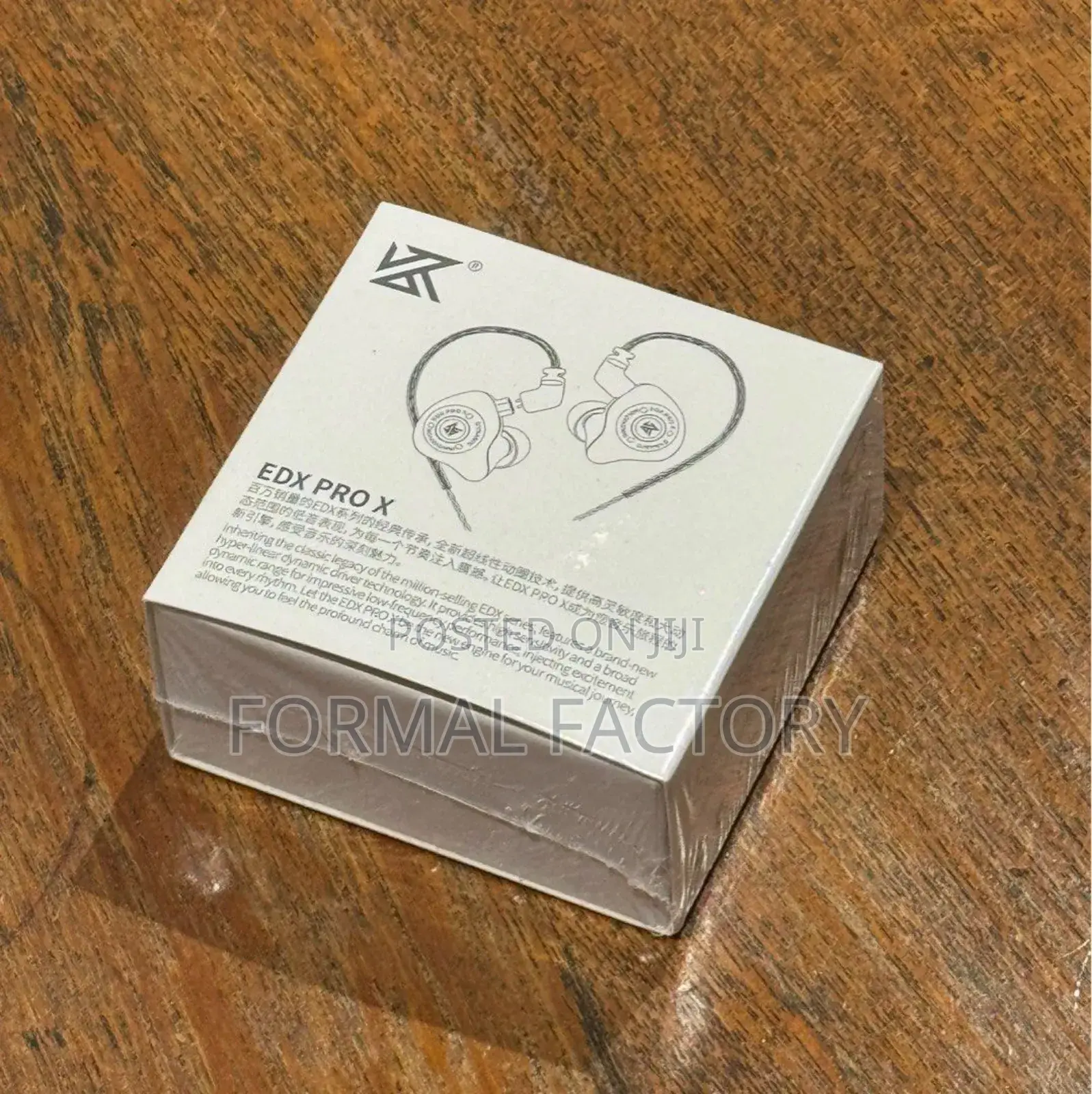 Kz Edx Pro X Earphones Dynamic Sound, Easily Assemble or Chang Wear