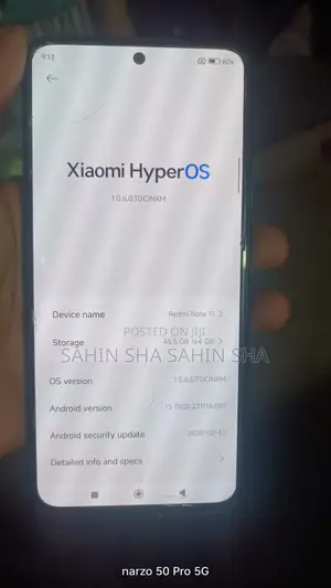 Photo - Xiaomi Redmi Note 11 64 GB Black