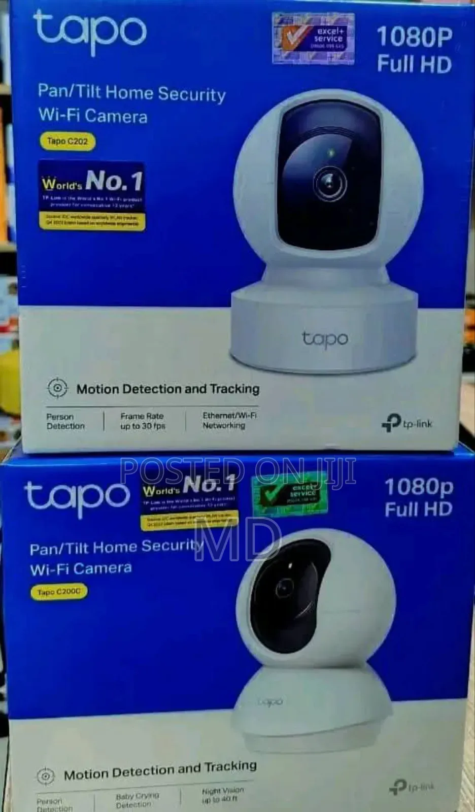 Tp-Link Tapo C200 Pan/Tilt Wi-Fi Camera