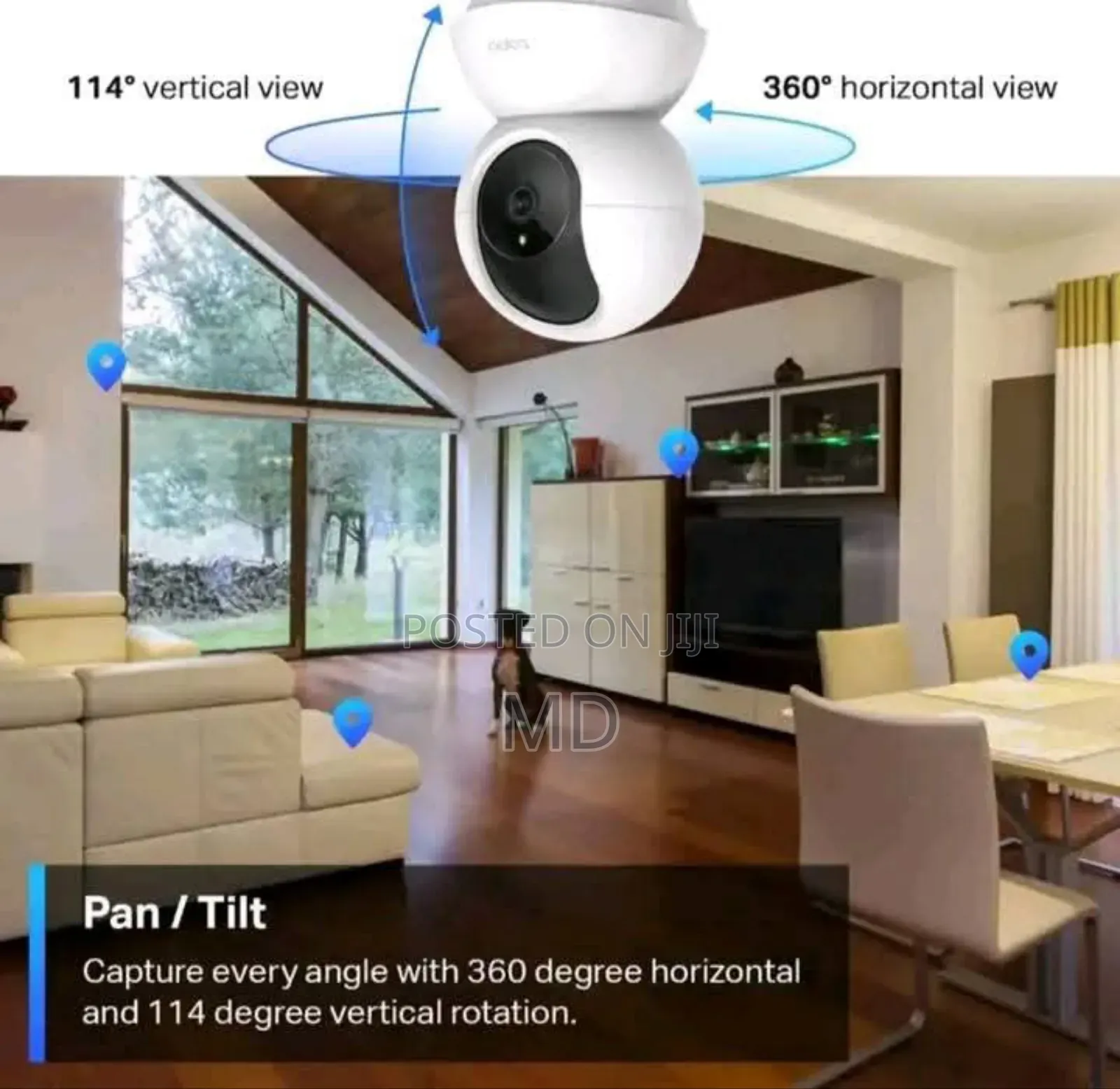 Tp-Link Tapo C200 Pan/Tilt Wi-Fi Camera