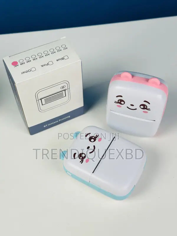 Portable Mini Thermal Printer – Bluetooth Instant Printing