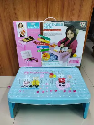 Photo - Multi-Utility Portable Folding Desk – Compact Smart Design