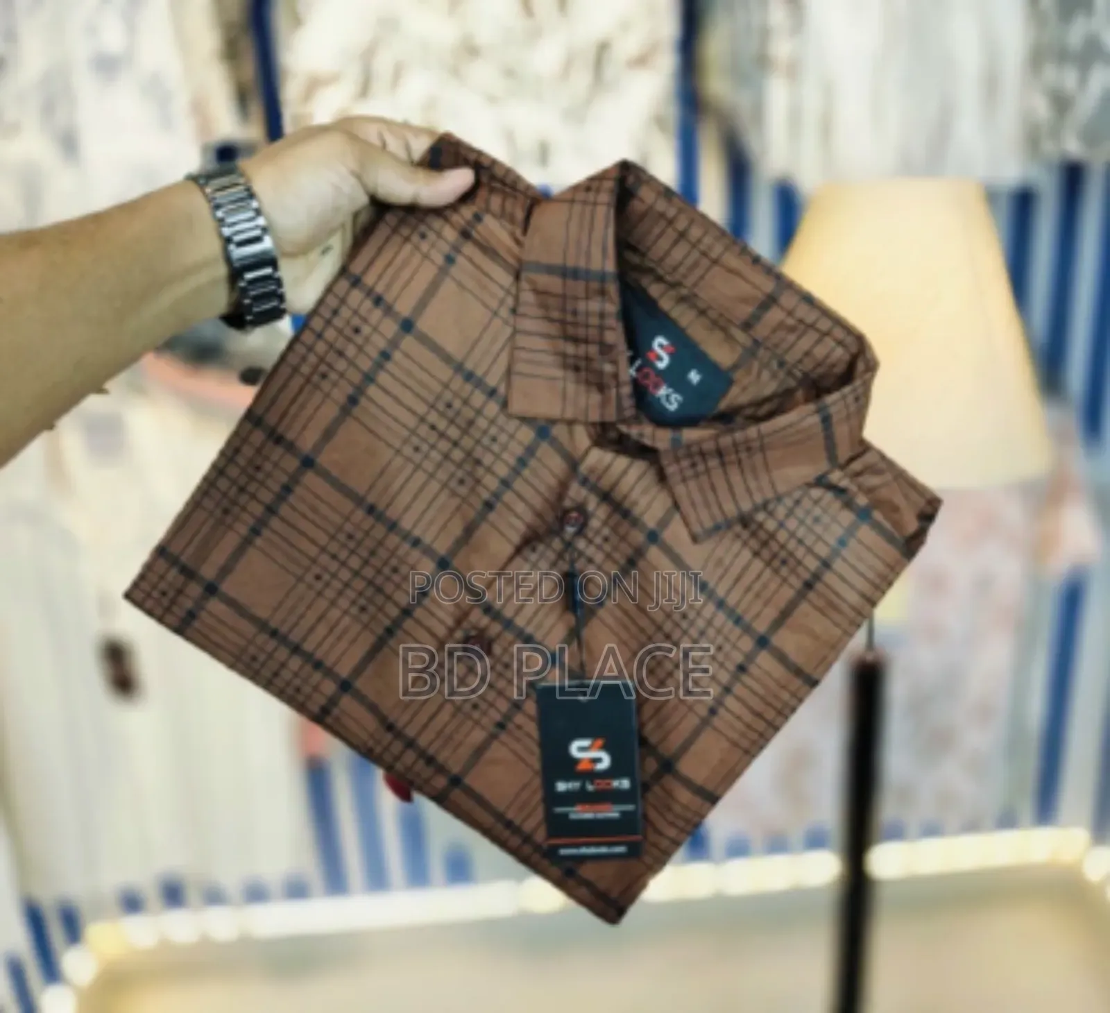 Pure Cotton Full Sleeve Check Shirt