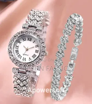 Ladis Watch With Brace Light Style for Girls