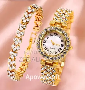 Ladies Watch With Brace Light Style for Girls