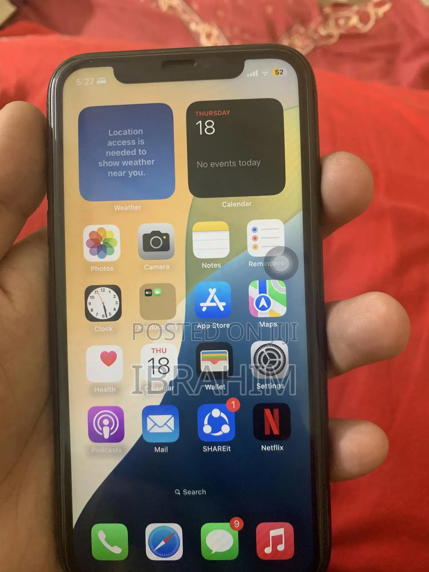 Apple iPhone XR 64 GB Black