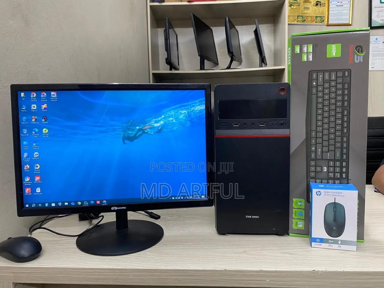 Desktop Computer 8GB Intel Core I5 SSD 128GB