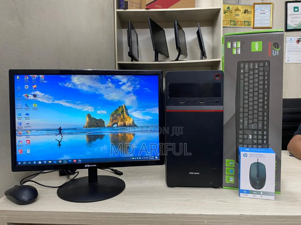 Desktop Computer 8GB Intel Core I5 SSD 128GB