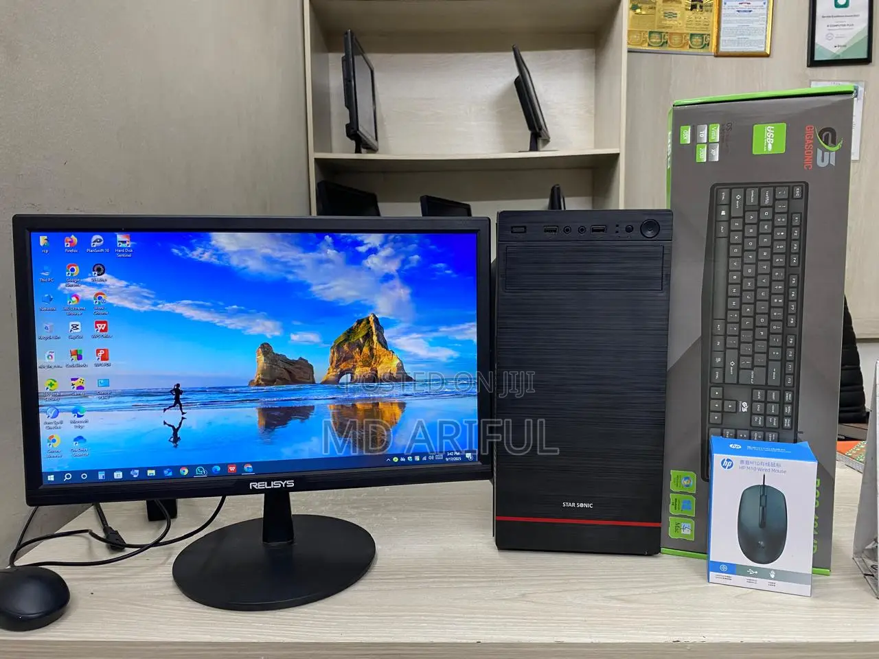 Desktop Computer 8GB Intel Core I3 SSD 128GB