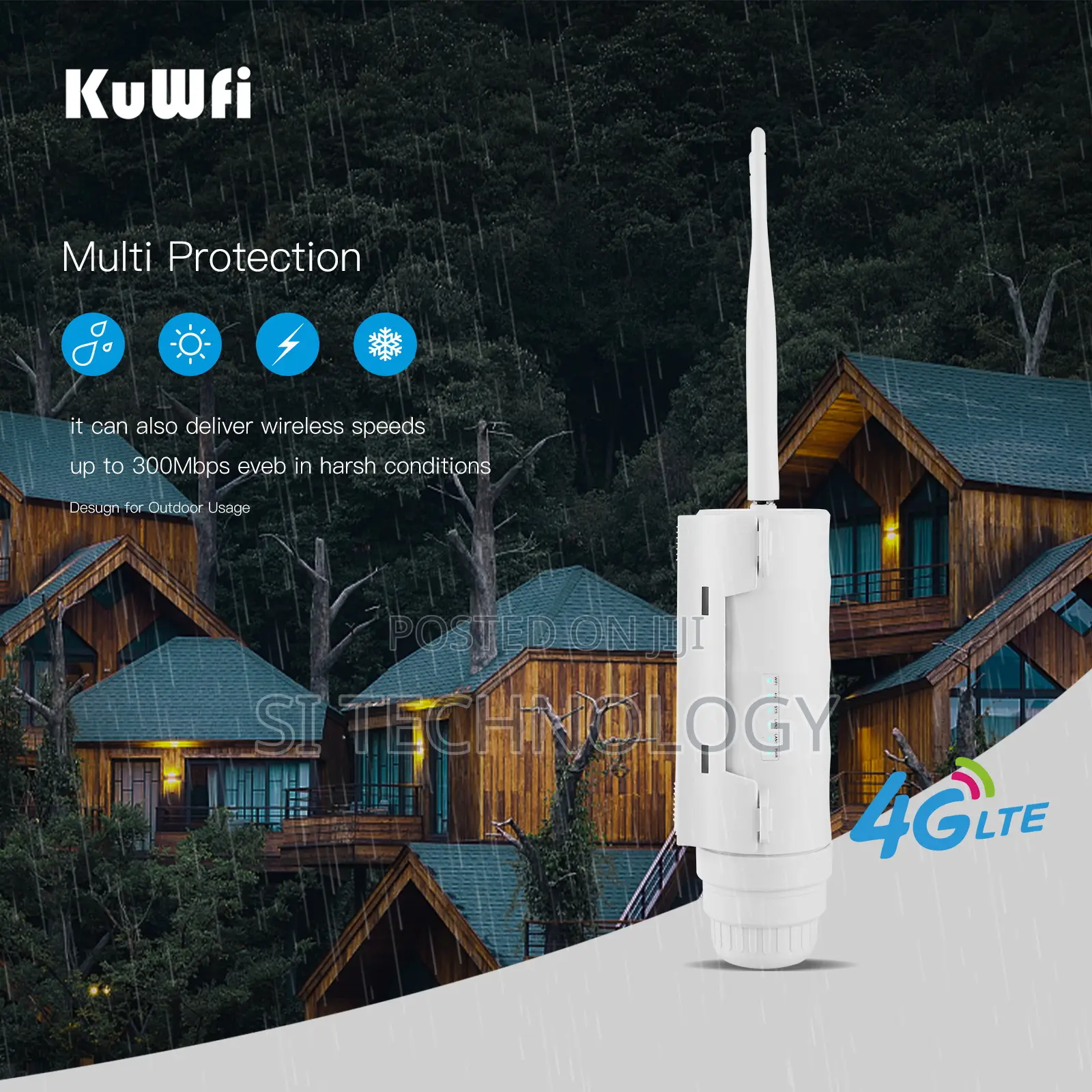 Kuwfi Outdoor 4g Lte Wifi Router