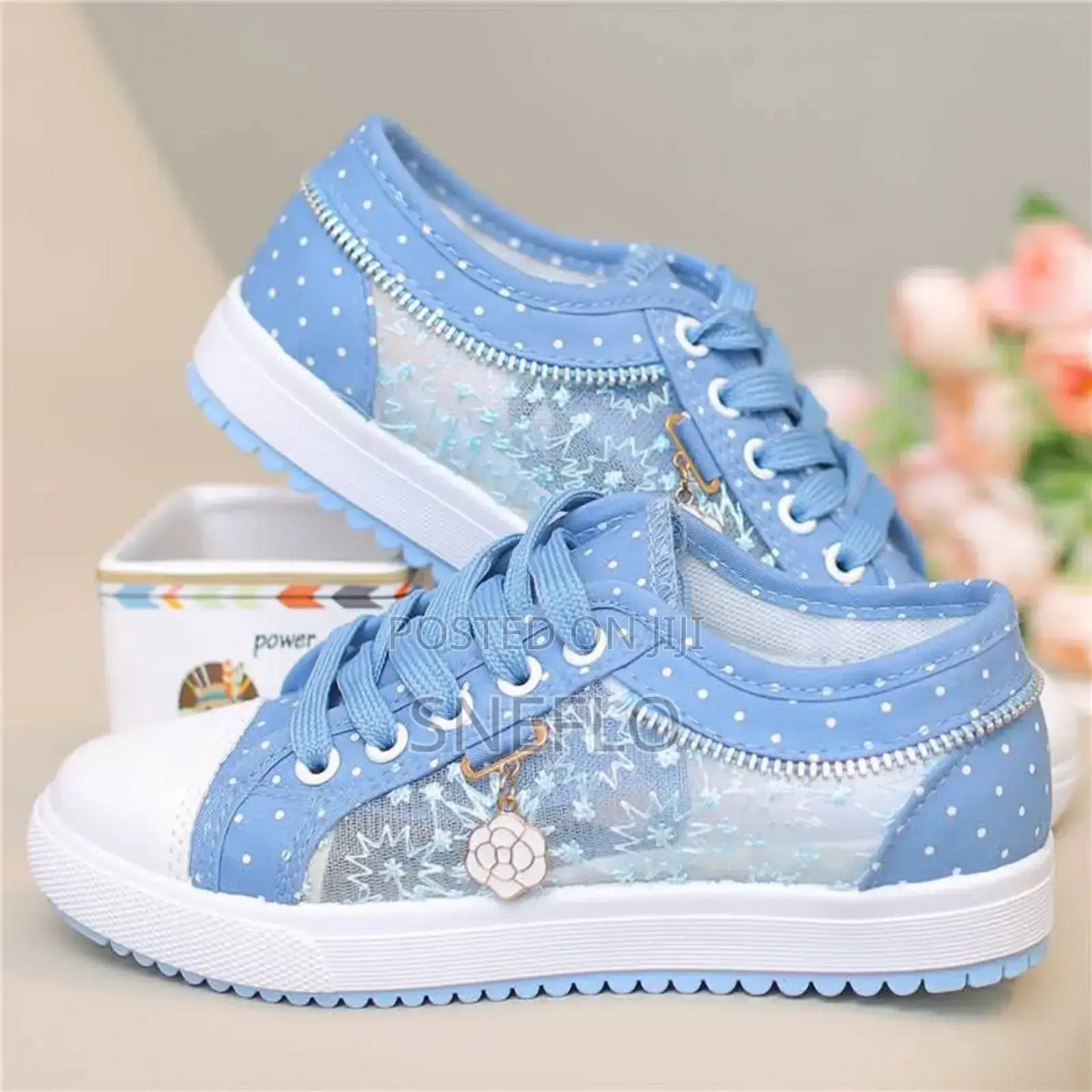 Korean-Style Mesh Sneakers