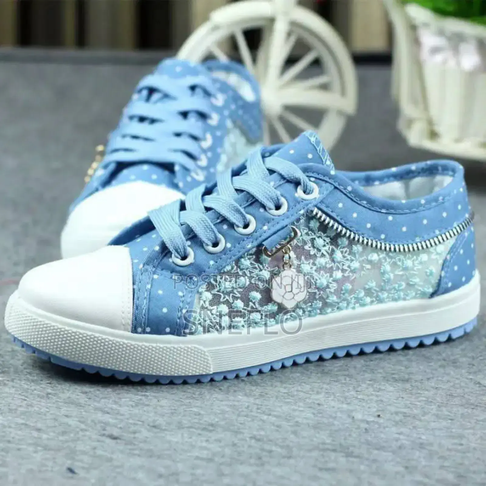 Korean-Style Mesh Sneakers