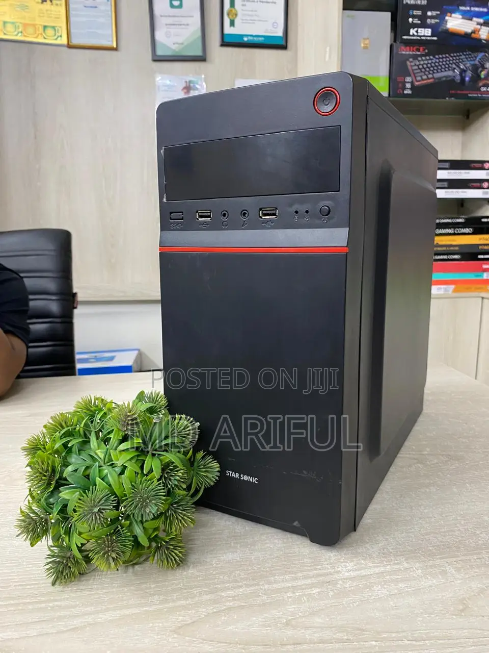 Desktop Pc Intel Core I5 ( 4th Gen)_ram 8gb_ssd 120gb_graphic 2gb