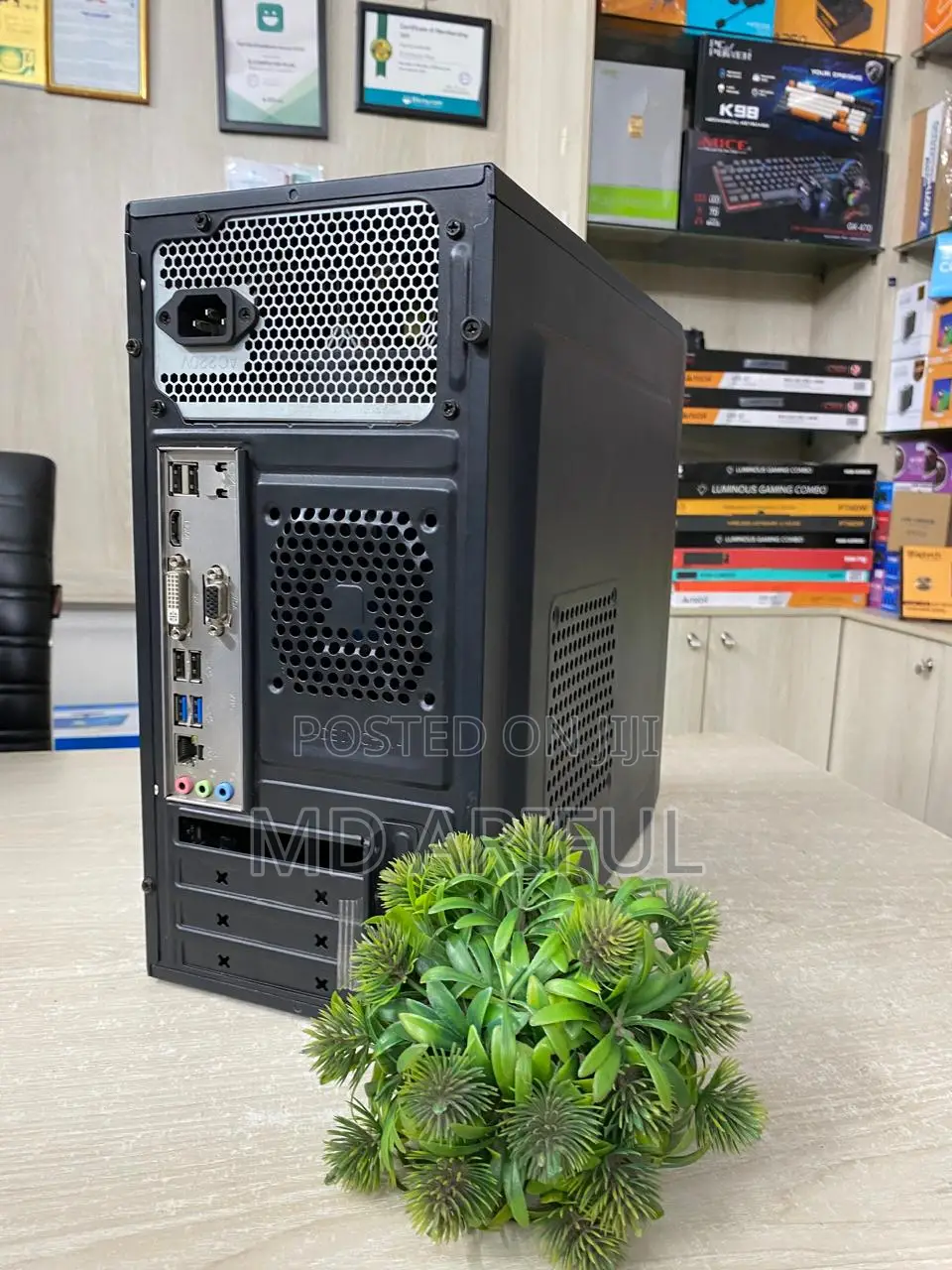 Desktop Pc Intel Core I5 ( 4th Gen)_ram 8gb_ssd 120gb_graphic 2gb