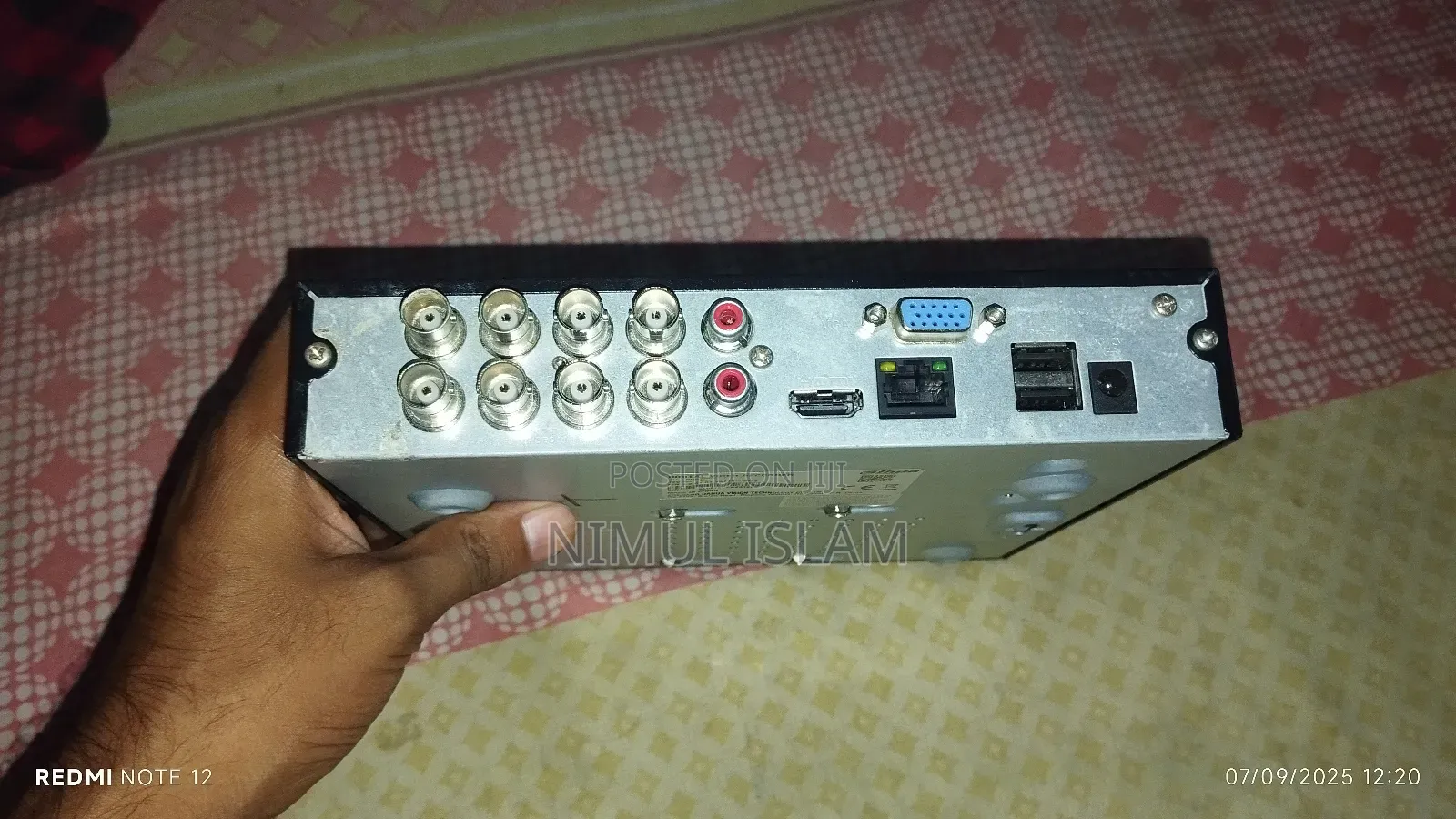 Digital Video Recorder Dh-Xvr1808-1 এবং Toshiba S300 4tb Hard Drive