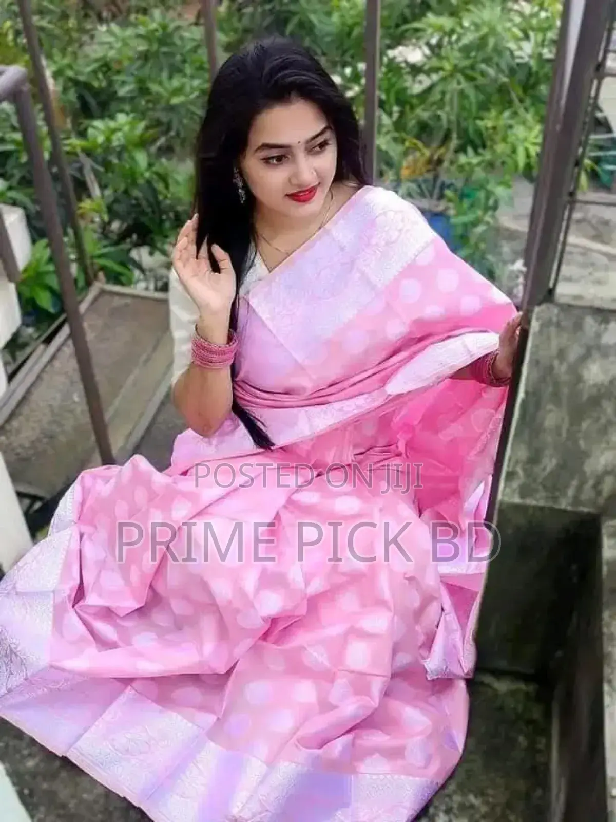 Soft Silk Indian-Inspired Katan Saree