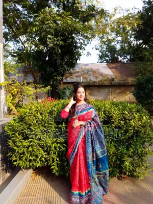 Digital Print Sharee With Blouse Piece