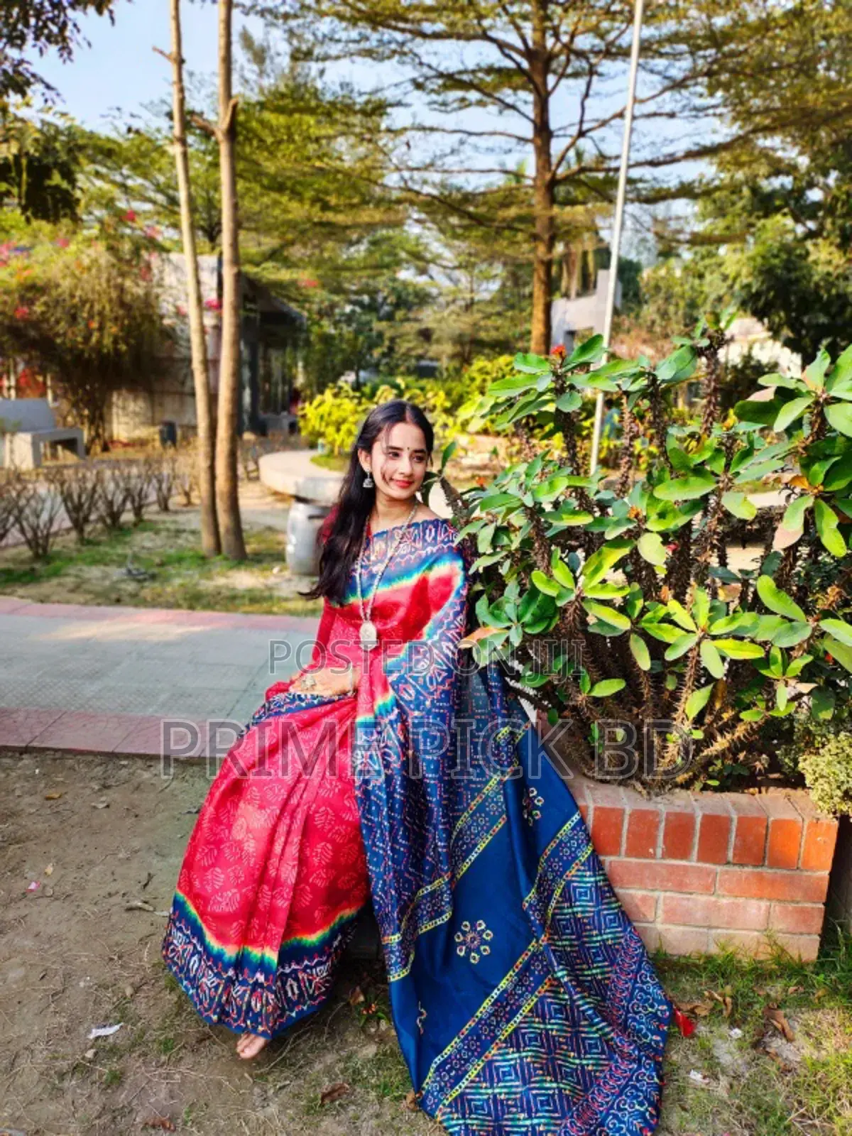 Digital Print Sharee With Blouse Piece