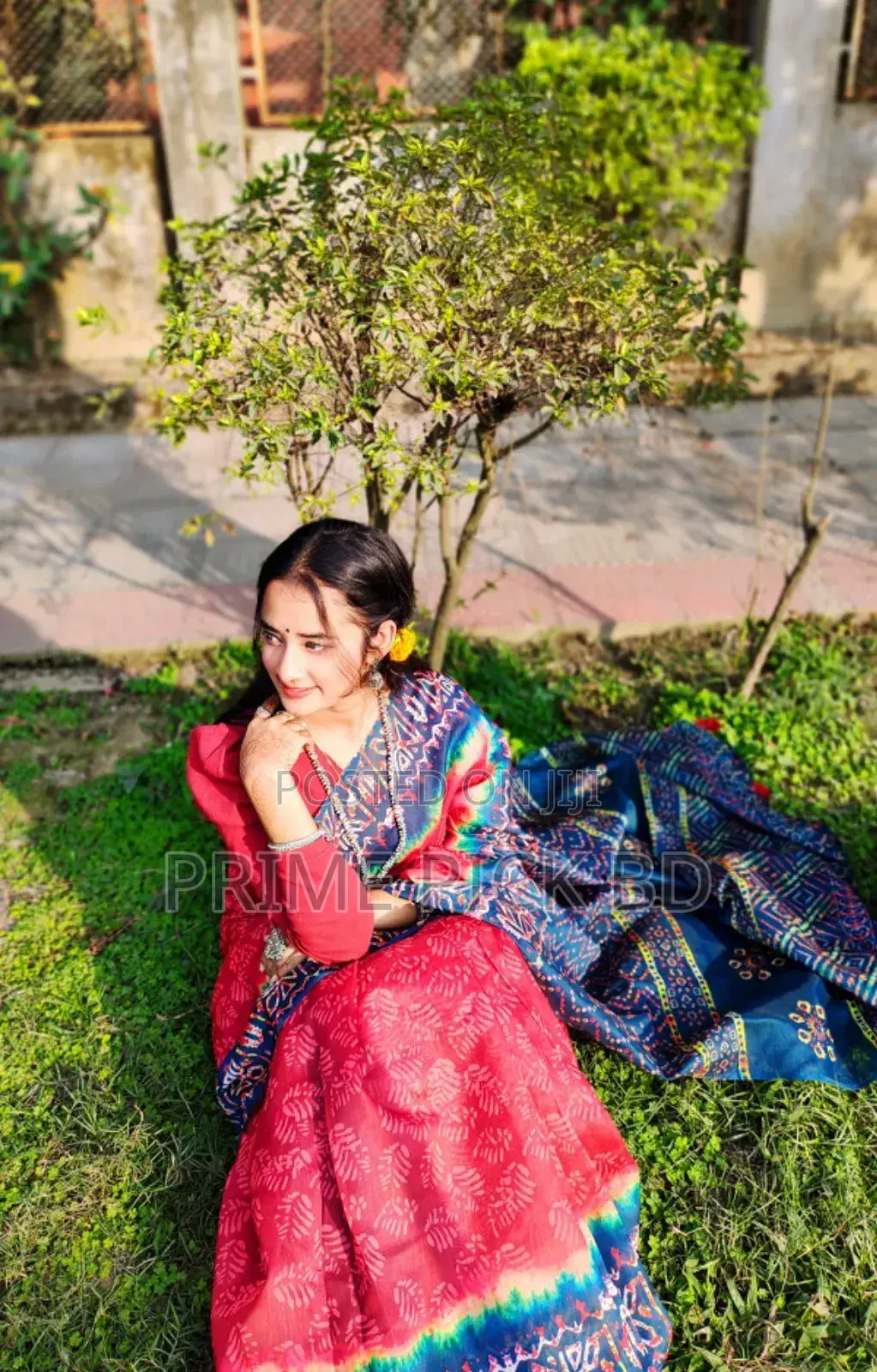 Digital Print Sharee With Blouse Piece