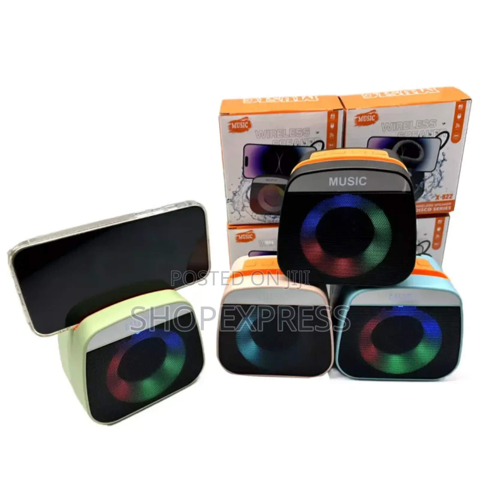 X922 RGB Disco Lighting Mini Portable Bluetooth Speaker