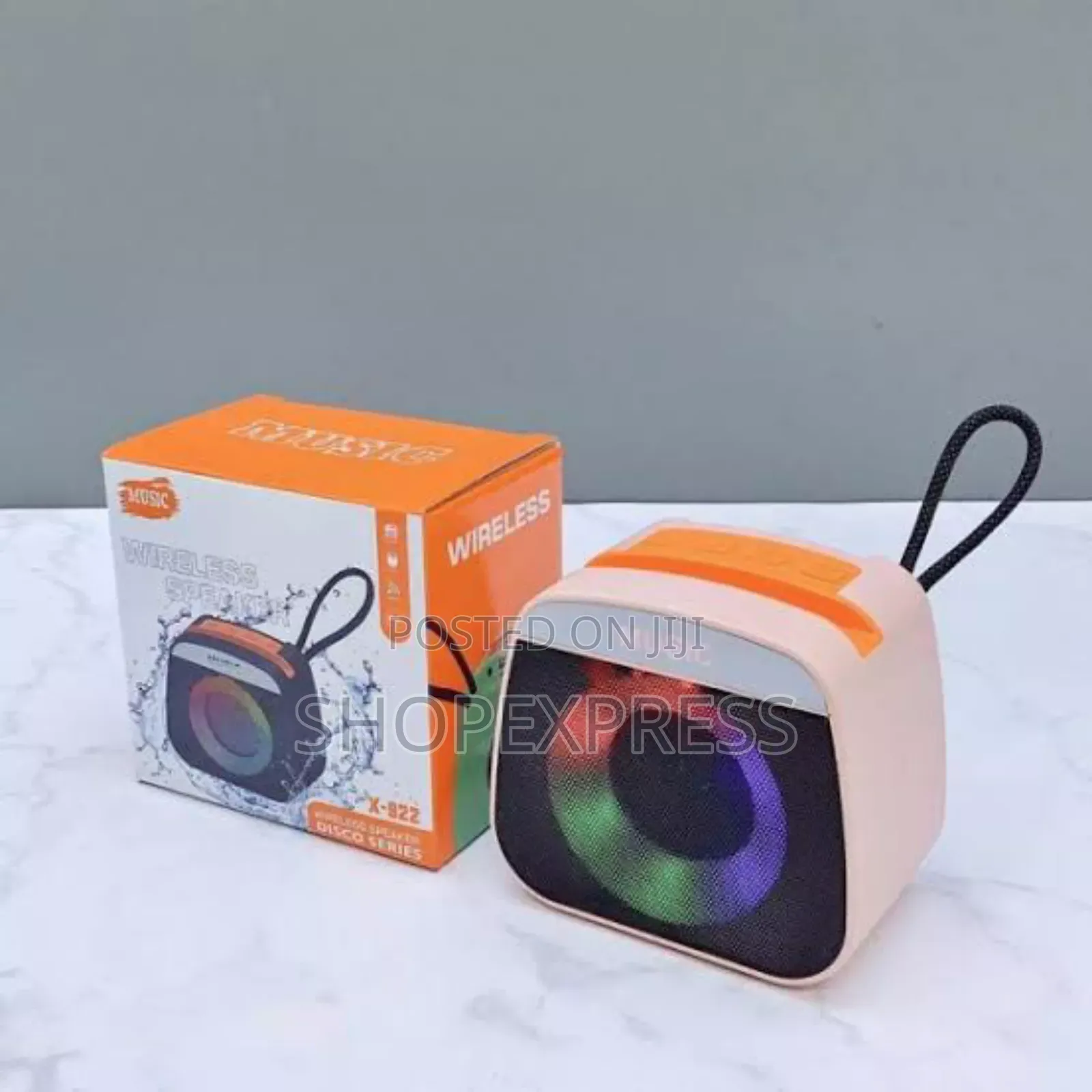 X922 RGB Disco Lighting Mini Portable Bluetooth Speaker