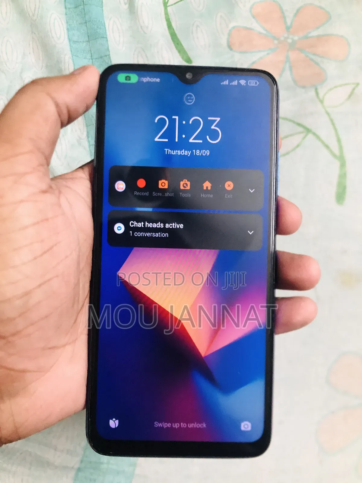 New Mobile Phone 4 GB Green