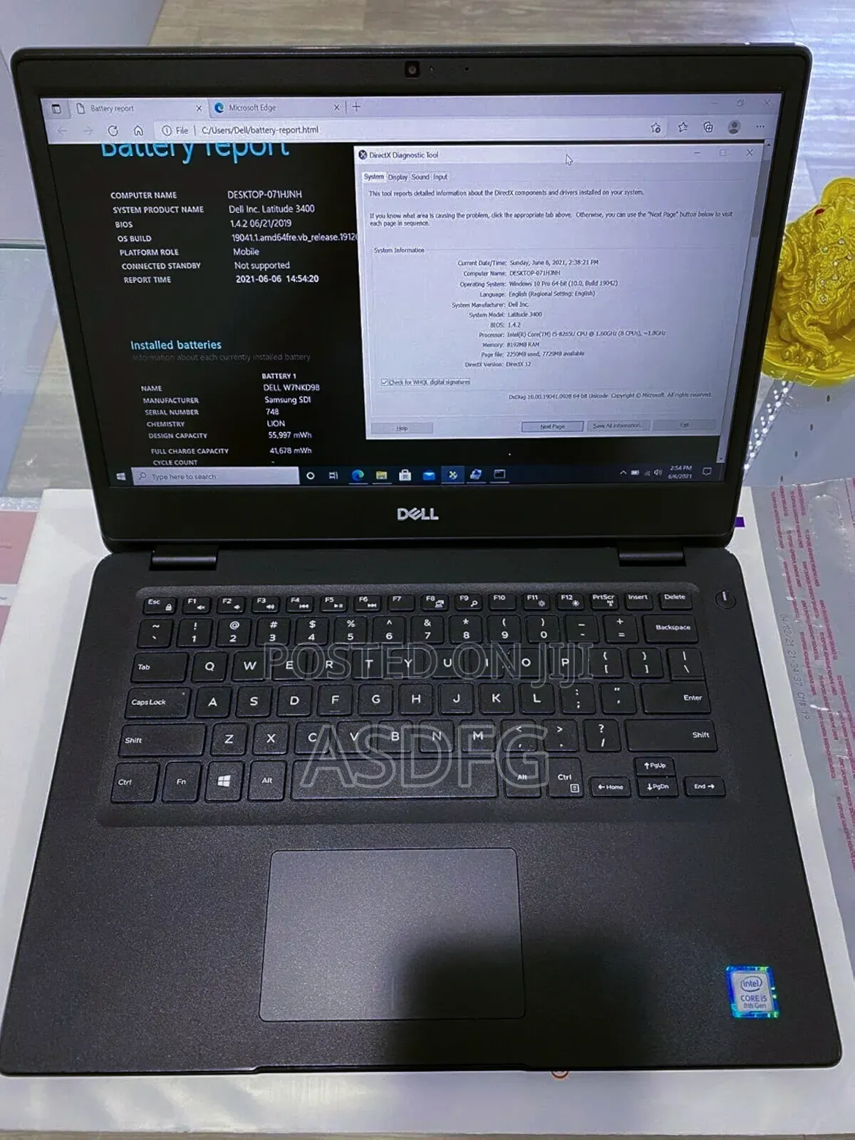 Laptop Dell Latitude 3400 8GB Intel Core I3 HDD+SSD 1T
