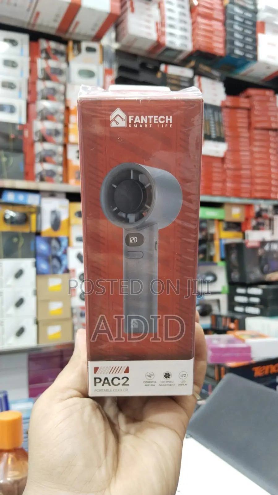 Fantech Pac1,Pac2,Pac3 Portable Handheld Charger Fan