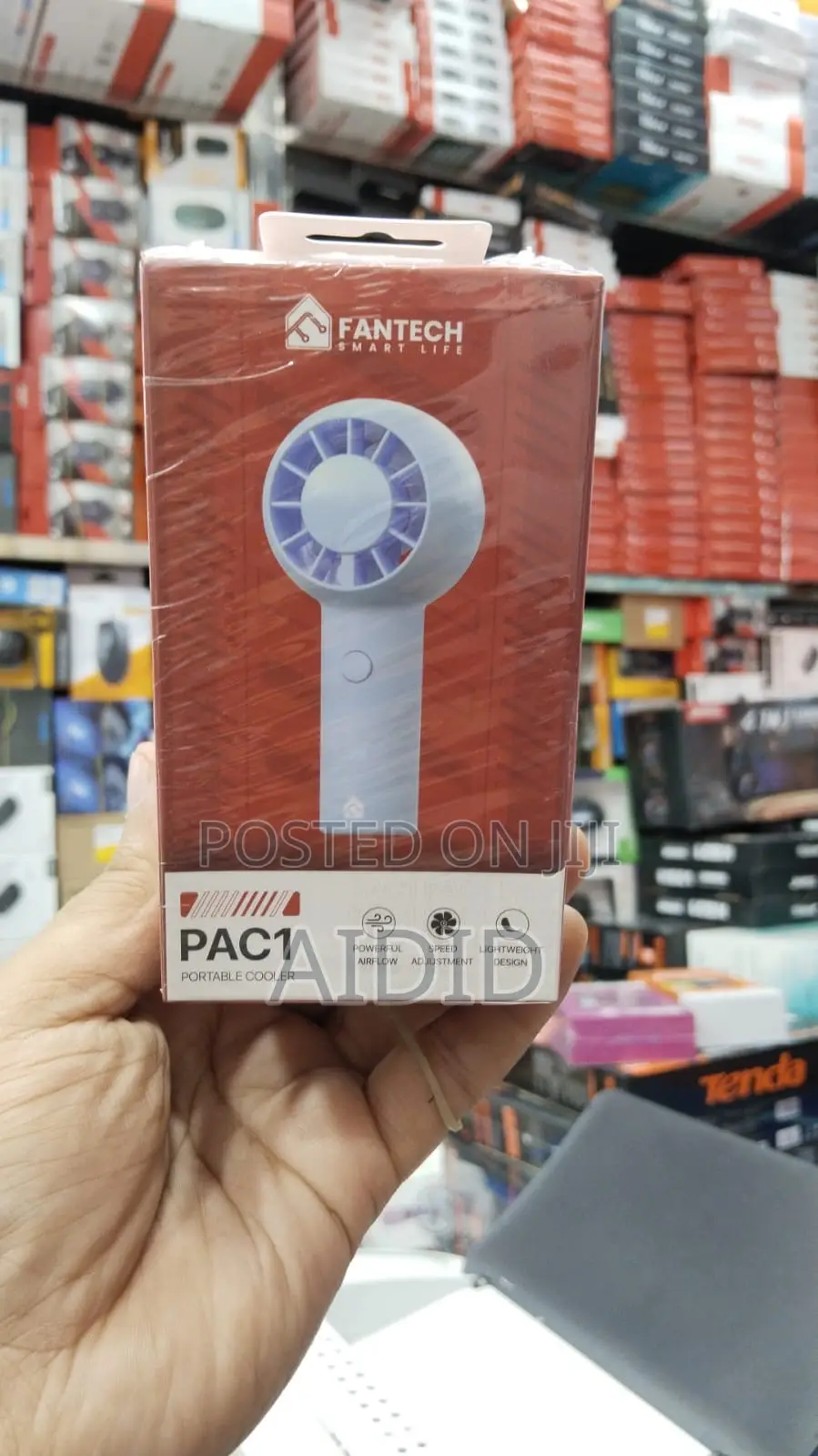Fantech Pac1,Pac2,Pac3 Portable Handheld Charger Fan