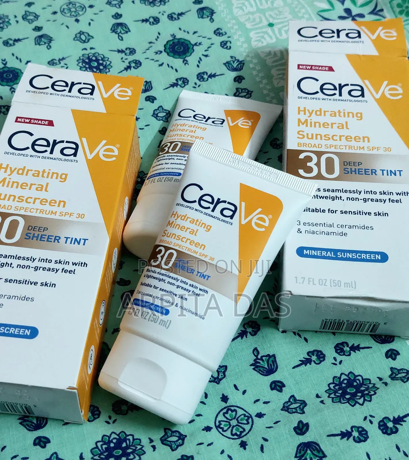 Cerave Hydrating Mineral Sunscreen