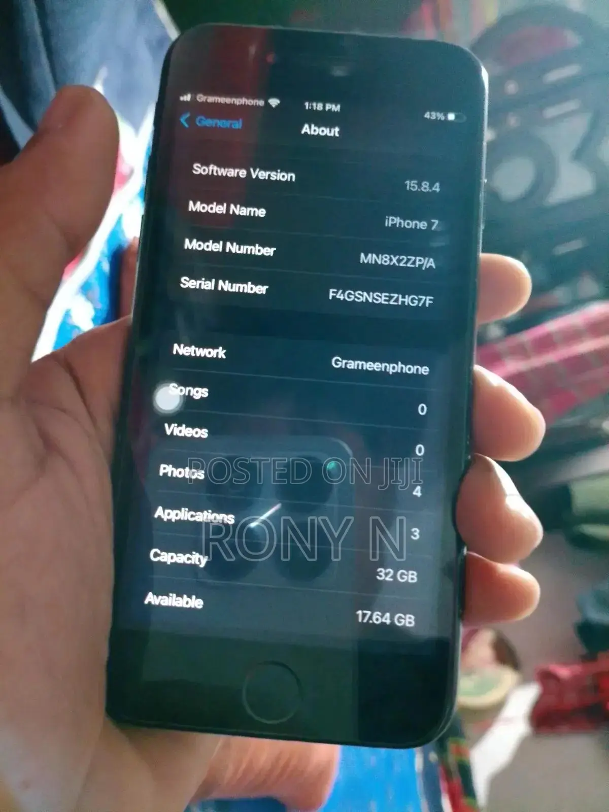 Apple iPhone 7 32 GB Black