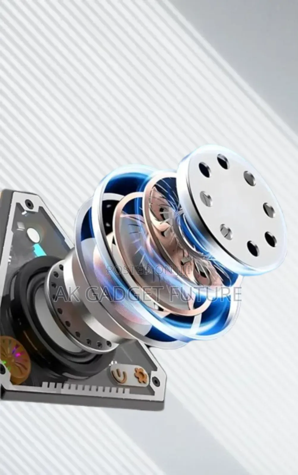 V2 Transparent Mecha Bluetooth Speaker