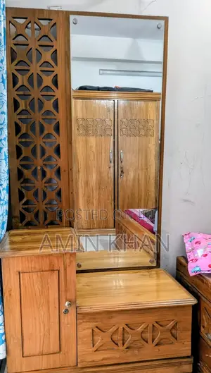 Photo - Shegun Wooden Dressing Table
