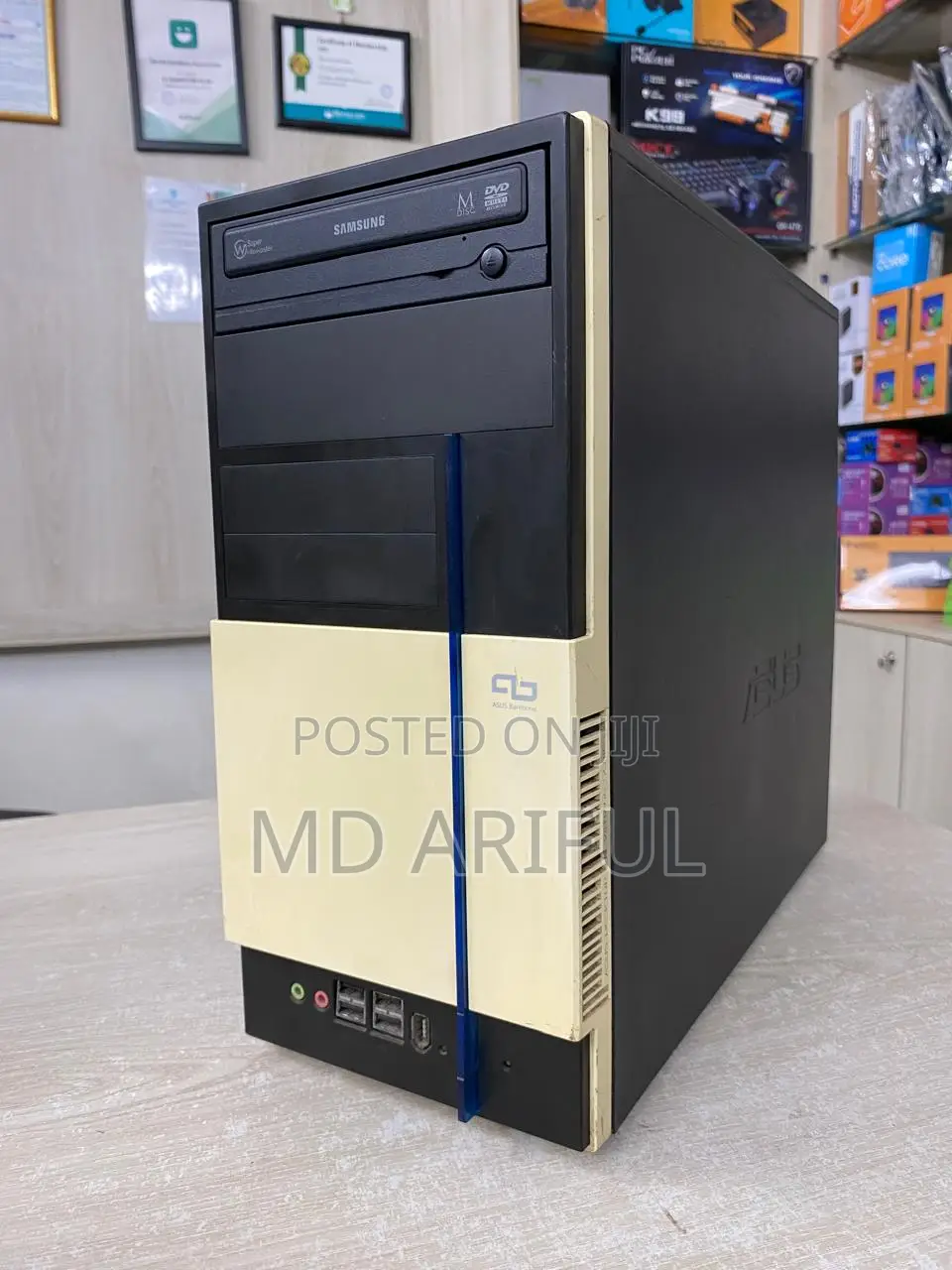 Desktop Pc Intel Core I3 ( 4th Gen)_ram 4gb_ssd 120gb_gigabyte-H*81